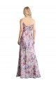 A-Line Cowl Neck Long Formal Dress