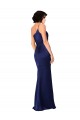 Sapphire A-Line One Shoulder Long Black Tie Formal Dress