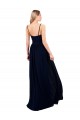 Dark Navy A-Line Sweetheart Long Formal Dress