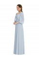 Sea Glass A-Line Sweetheart Long Formal Dress