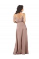 Dusty Pink A-Line Sweetheart Long Formal Dress