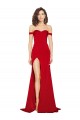 Red A-Line Sweetheart Sleeveless Long Formal Dress