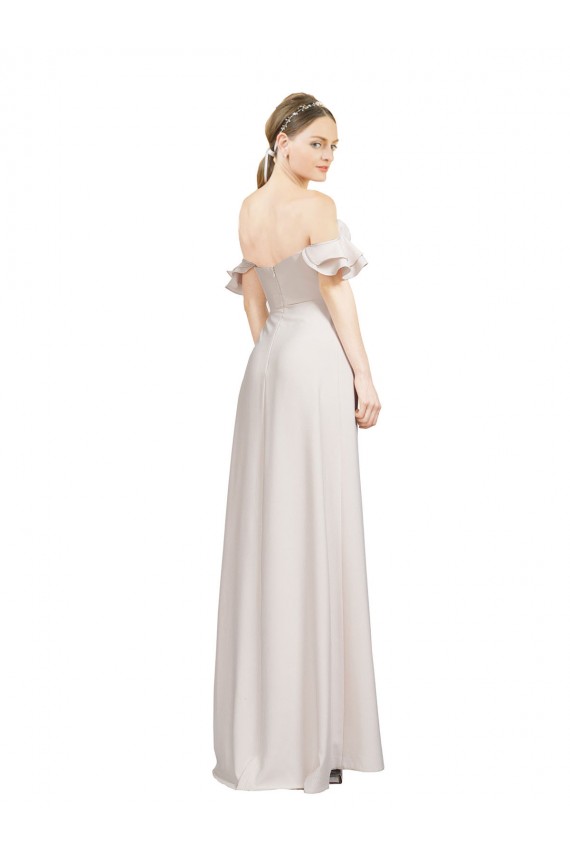 Red A-Line Sweetheart Long Formal Dress
