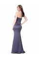 Low Back Dusk Mermaid Halter Neck Long Formal Dress