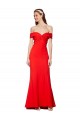 Red Mermaid High Neck Long Formal Dresses