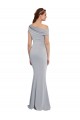 Grey Mermaid One Shoulder Long Formal Dress