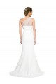 Ivory Mermaid One Shoulder Sweep Train Formal Dress