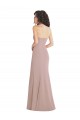 Dusty Pink Mermaid Strapless Long Formal Dress