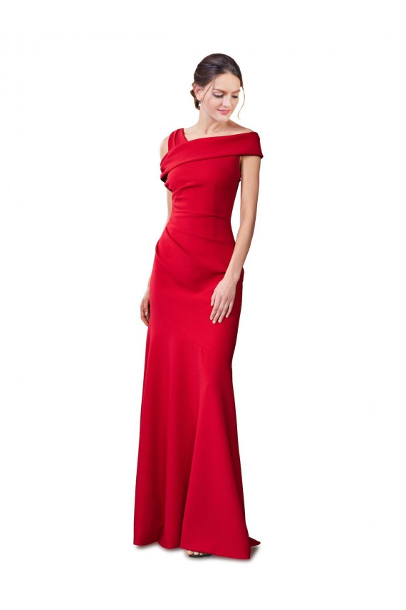 Red Mermaid Long Formal Dress
