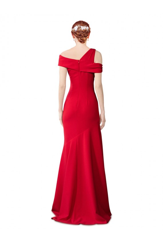 Red Mermaid Long Formal Dress