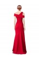 Red Mermaid Long Formal Dress