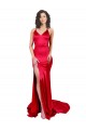 Low Back Red Mermaid Sweetheart Long Formal Dresses