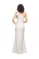 Ivory Sheath One Shoulder Long Formal Dress