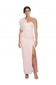 Low Back Pink Sheath Sweetheart Long Formal Dress