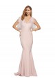 Low Back Mauve Sheath Sweetheart Long Formal Dress