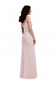 V-Back Trumpet Spaghetti Straps Long Formal Dress